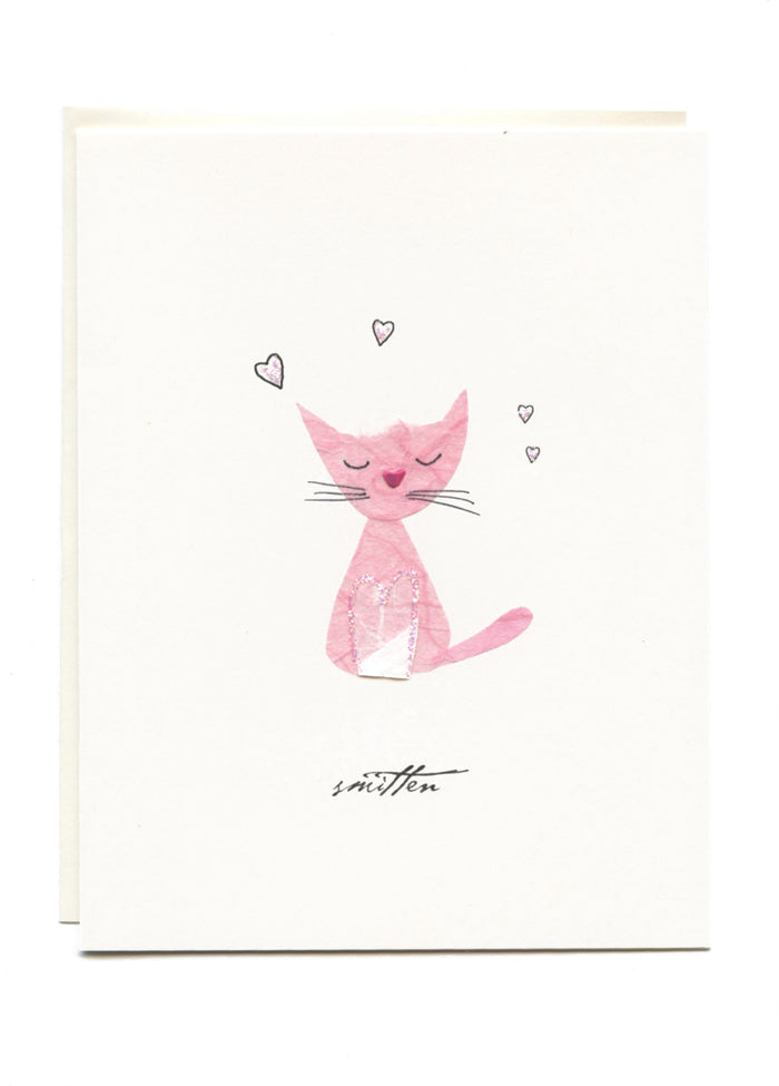 "Smitten"  Pink Kitty