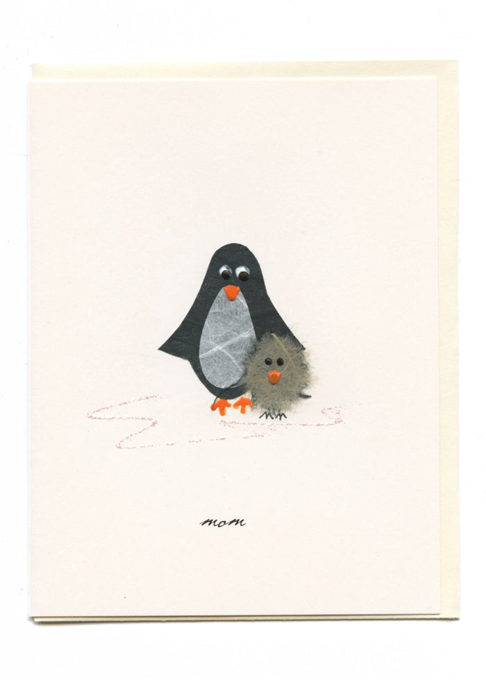 "Mom" Penguin and Baby