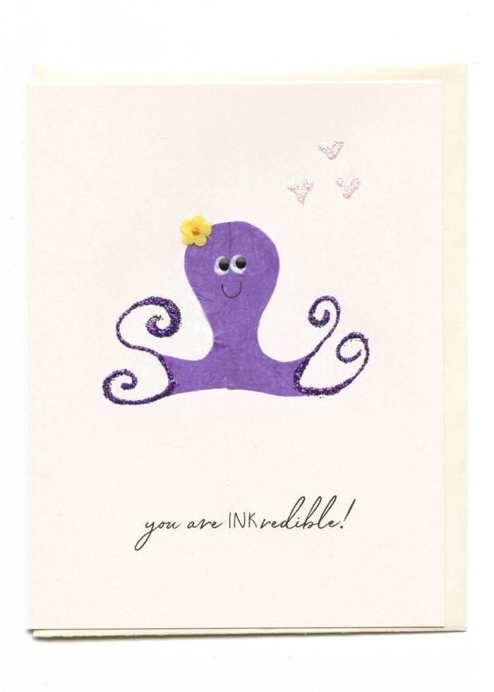 "You are INKredicle!" Purple Octopus