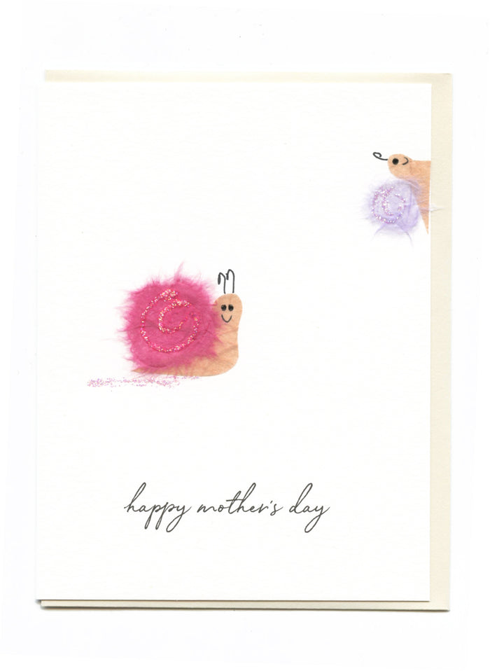 "Happy Mother's Day"  Snails