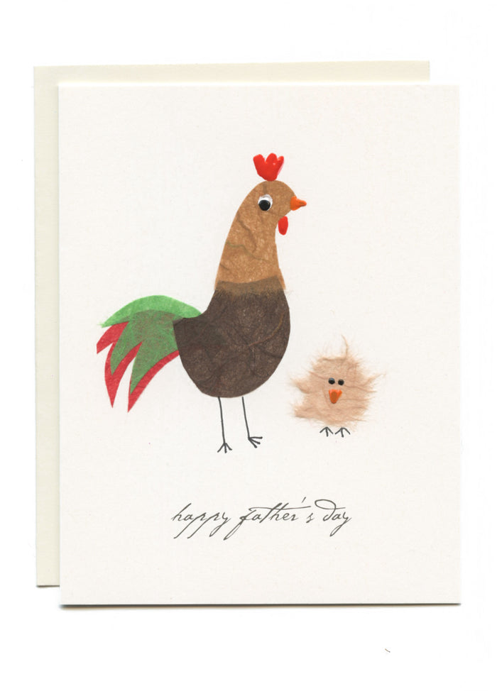"Happy Father's Day"  Rooster