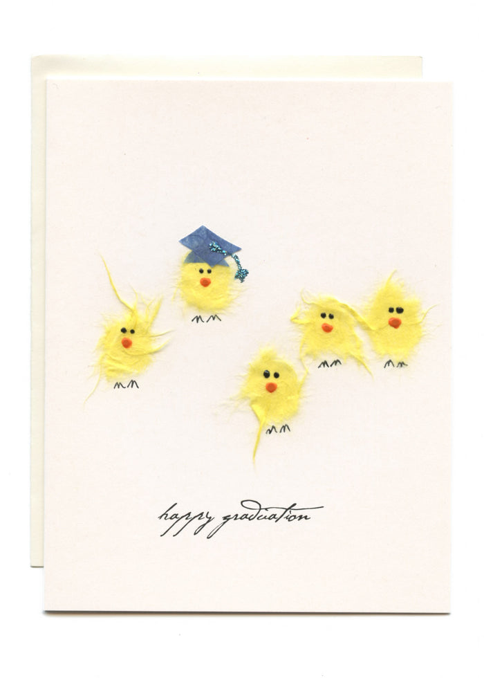 "Happy Graduation"  5 Chicks and a Grad Cap