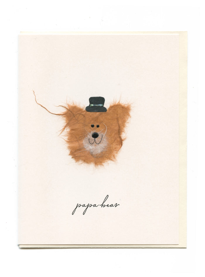 "Papa Bear" Bear with Top Hat